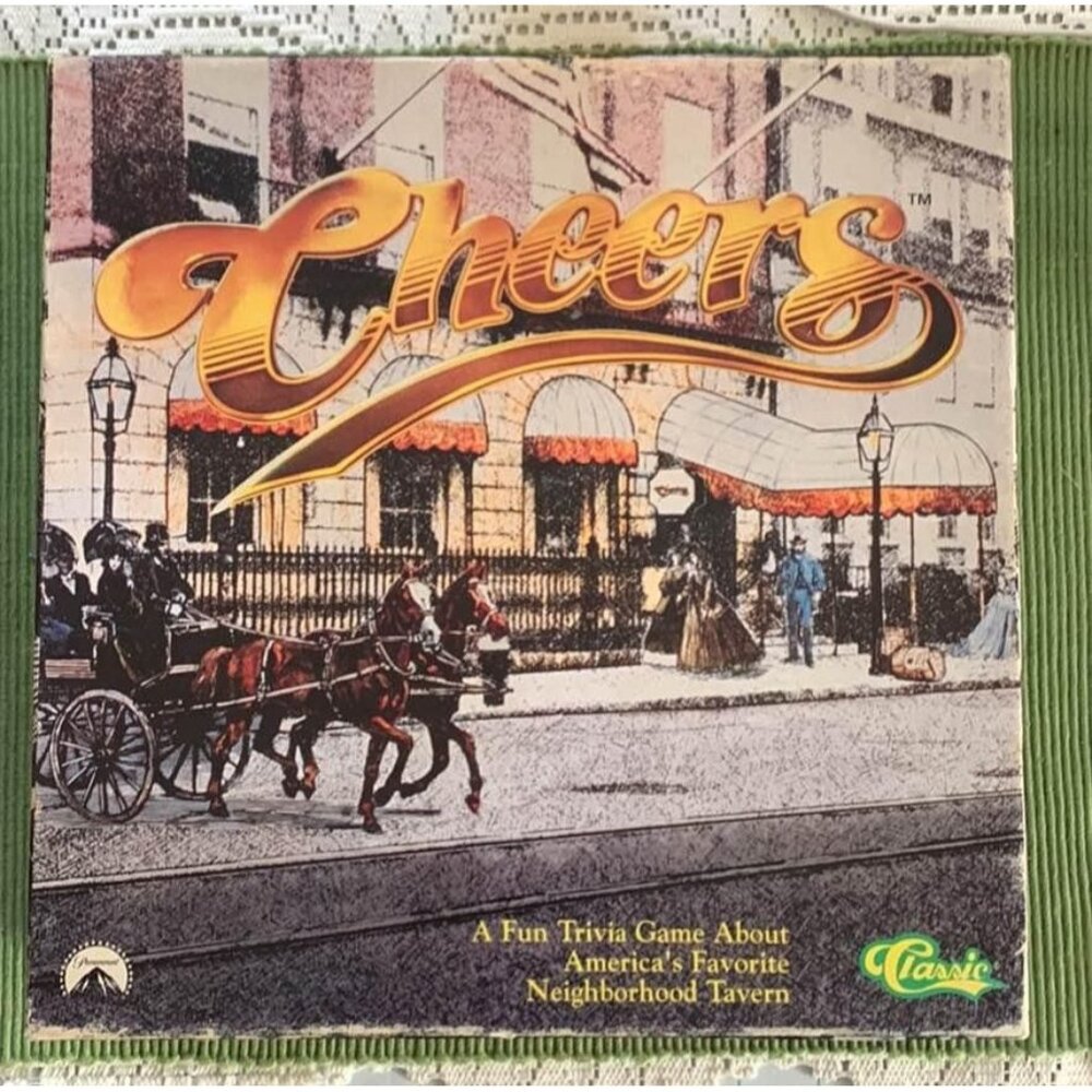 Cheers 1987 Trivia Board Game Classic Edition Complete Vintage Fun